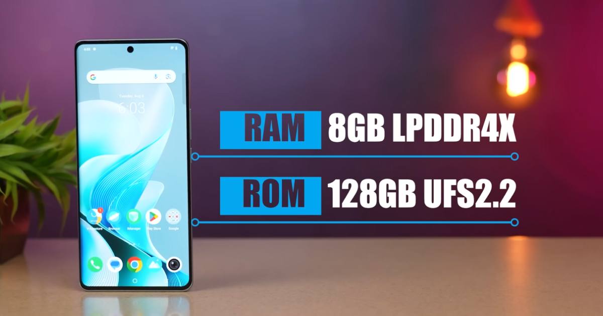 Vivo V40 RAM & ROM