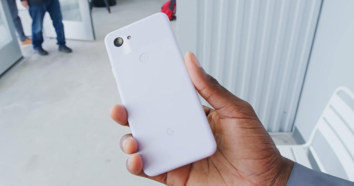 Google Pixel 3A Design