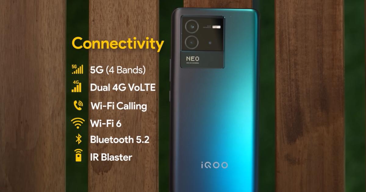 Vivo iQOO Neo 6 Connectivity