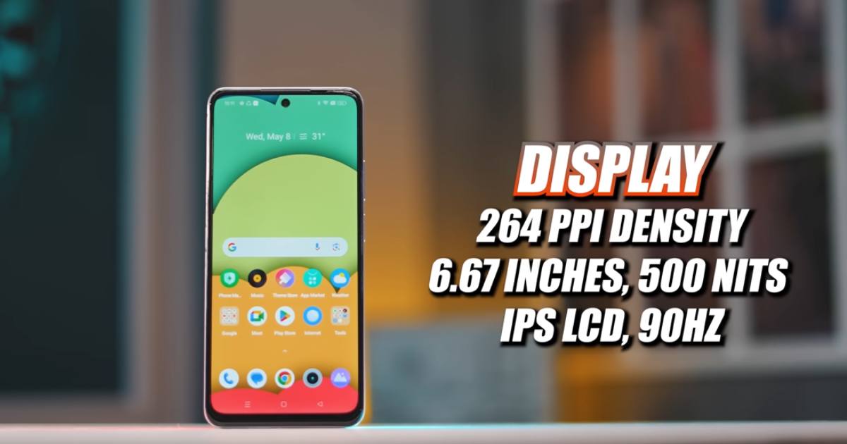 Realme C65 Display