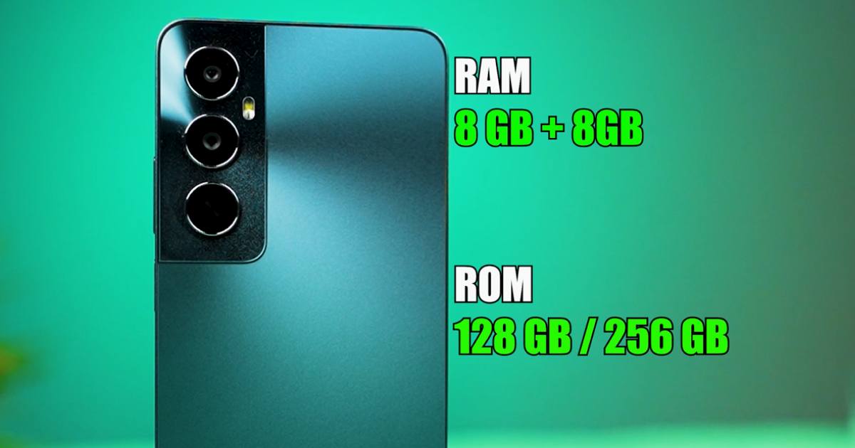 Realme C65 RAM & ROM